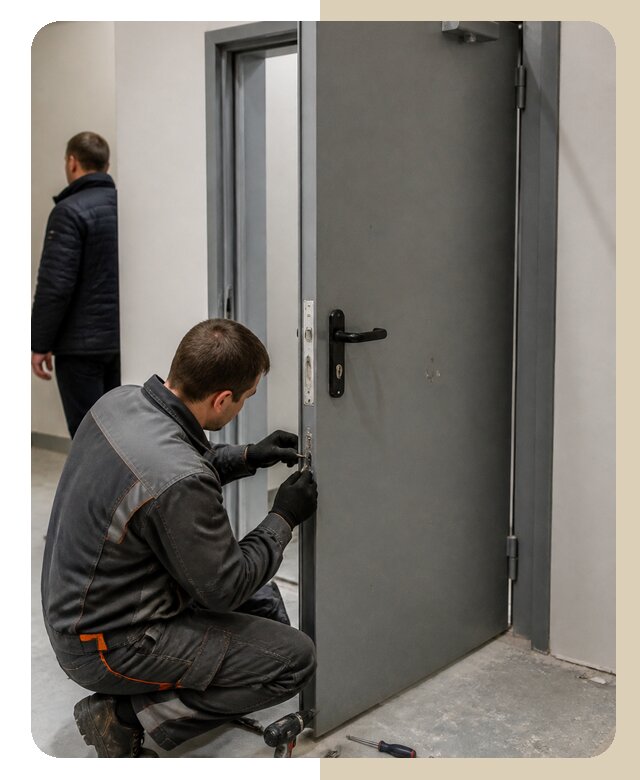 Ремонт противопожарной двери в Кохме по цене 6752 р. | ДвериЛегко-Кхм